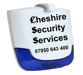 Cheshire Security Services Intruder & Burglar Alarm System Bell Box