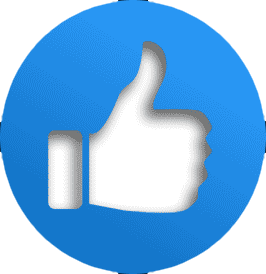 Testimonials Thumbs Up icon